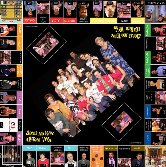 Juego de mesa de Aqui no hay quien viva en PDF